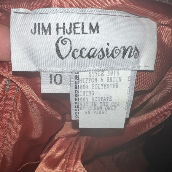 ๐ NWT Beautiful Sage Evening Party Dress pearlescent - Picture 5 of 7